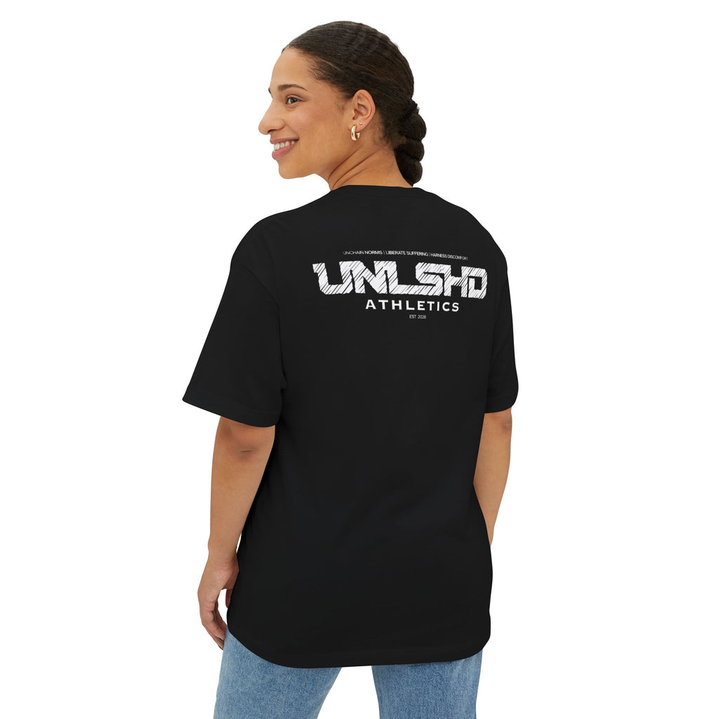 UNLSHD™ Athletics Box Tee BLACK