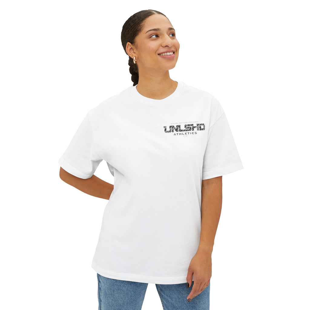 UNLSHD™ Athletics Box Tee WHITE
